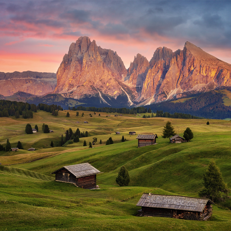 Landschaft Dolomiten